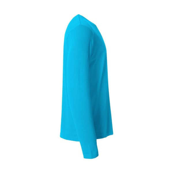 Clique Herr Basic Långärmad T-shirt XL Turkos Turquoise XL