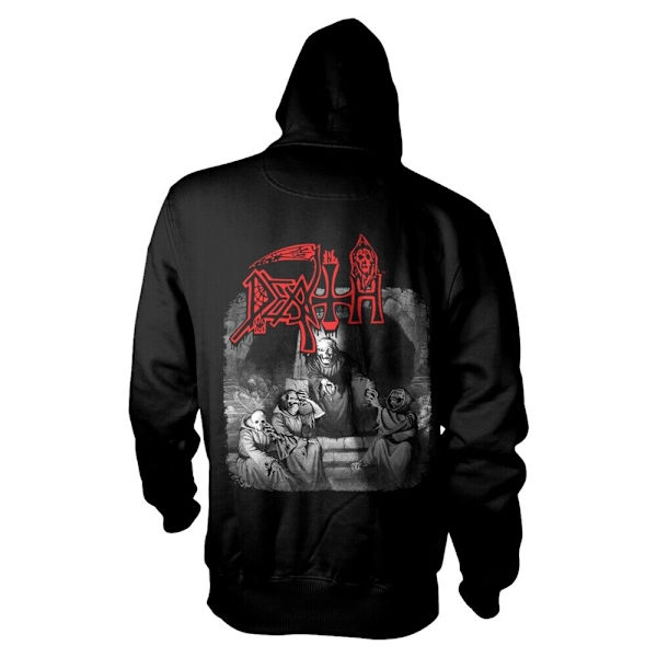 Death Unisex Vuxen Scream Bloody Gore Hoodie S Svart Black S