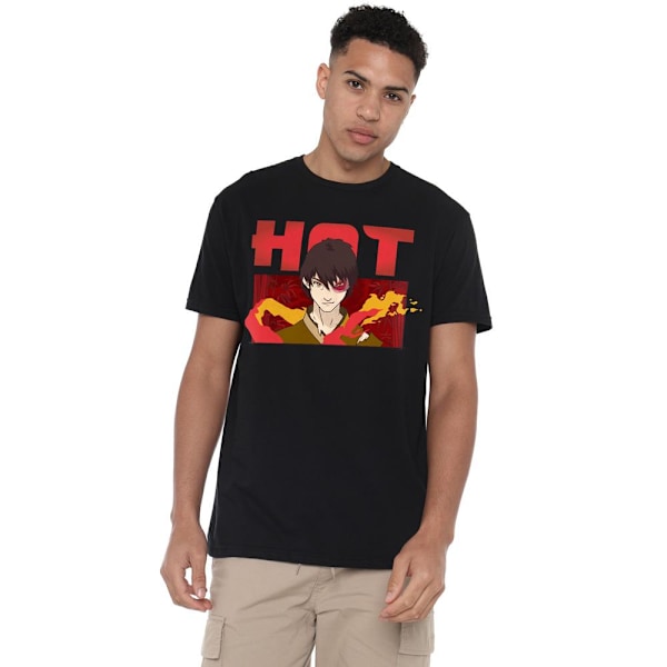 Avatar: The Last Airbender Herr Hot Zuko T-Shirt 5XL Svart Black 5XL