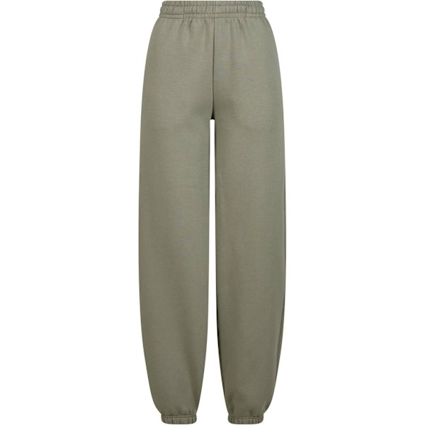 Build Your Brand Dam/Kvinnor Fluffiga Mjukisbyxor 4XL Ljus Oliv Pale Olive 4XL