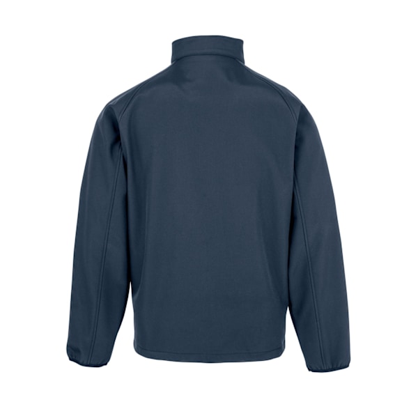 Result Barn/Barn Double Layered Recycled Soft Shell Jacka Navy 9-10 Years