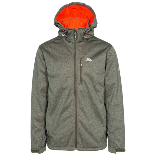 Trespass Maynard TP75 Softshelljacka XS Olive Marl för män Olive Marl XS