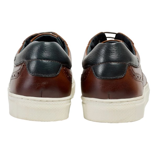 POD Herr Dobbs Brogues i Läder 9 UK Tan Tan 9 UK