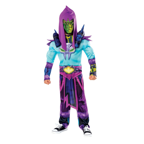 Masters Of The Universe Barn/Barn Deluxe Skeletor Kostym Blue/Purple/Green 5-6 Years