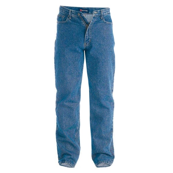 D555 Mens Rockford Comfort Fit Jeans 32L Stonewash Stonewash 32L