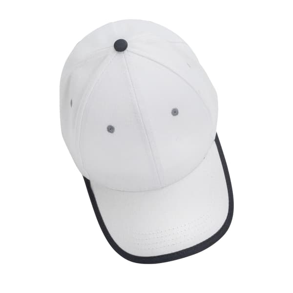 XD Collection Impact Aware Kontrast Borstad Bomull 6-Panel Keps White One Size
