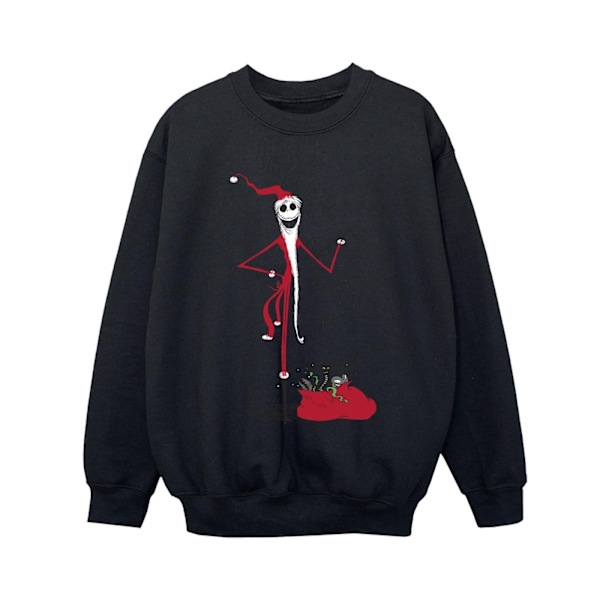 The Nightmare Before Christmas Pojkar Julpresenter Sweatshirt Black 12-13 Years