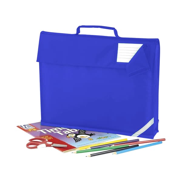 Quadra Junior Book Bag - 5 liter (2-pack) One Size Bright R Bright Royal One Size