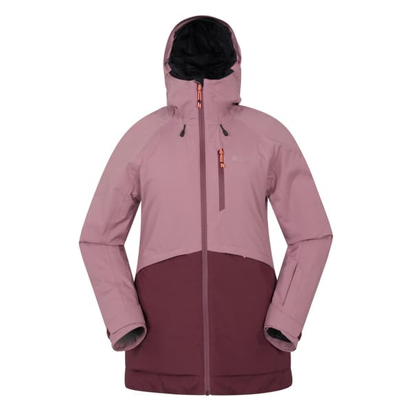 Mountain Warehouse Dam/Dam Alpine Vattentät Vadderad Skidjacka Dusky Purple 10 UK