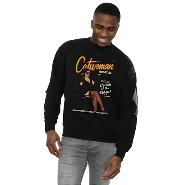 DC Comics Catwoman Bombshell Cover Sweatshirt S Svart Black S