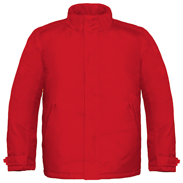 B&C Herr Real+ Premium Vindtät Termo-isolerad Jacka (Vattentät PU-beläggning) Deep Red L