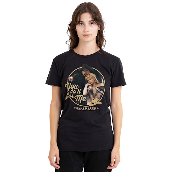 Yellowstone Unisex Vuxen You Do It for Me T-Shirt L Svart Black L