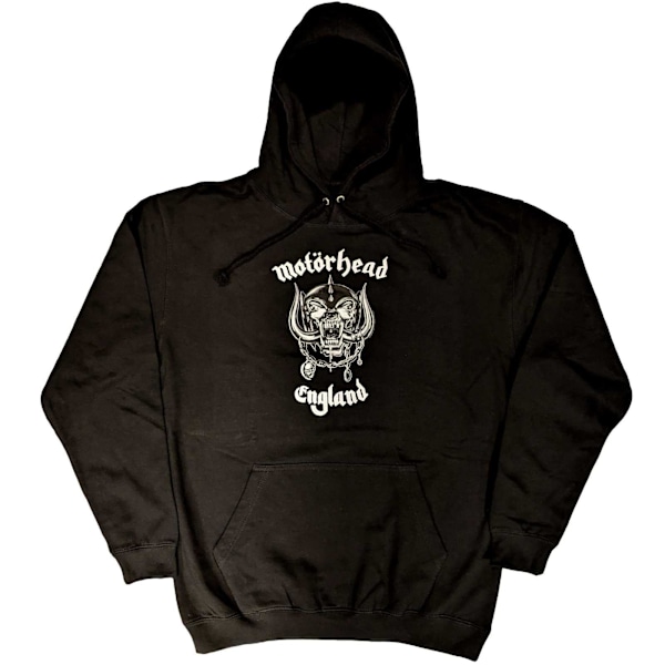 Motorhead Unisex Adult England Pullover Hoodie M Svart Black M