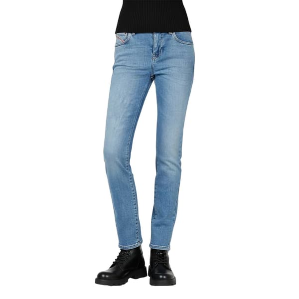 Diesel Dam/Dam 1994 Raka Jeans 25S Blå Denim Blue Denim 25S