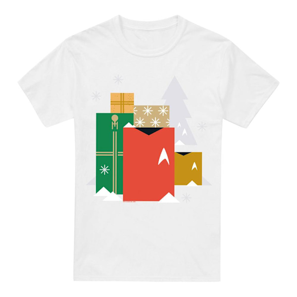 Star Trek: The Original Series Herr Julklapps T-shirt S White S