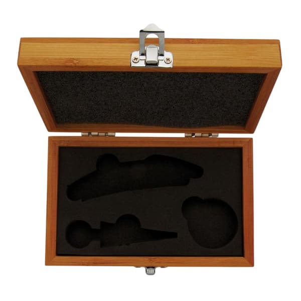 MidOcean Sonoma Bambu Box Vinset En Storlek Trä Wood One Size