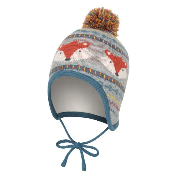 Mountain Warehouse Barn/Barn Fox Trapper Hat En Storlek Grå Grey/Blue/Orange One Size