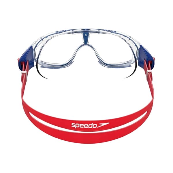Speedo Rift Biofuse simglasögon för barn 6-14 år Red/Clear 6-14 Years