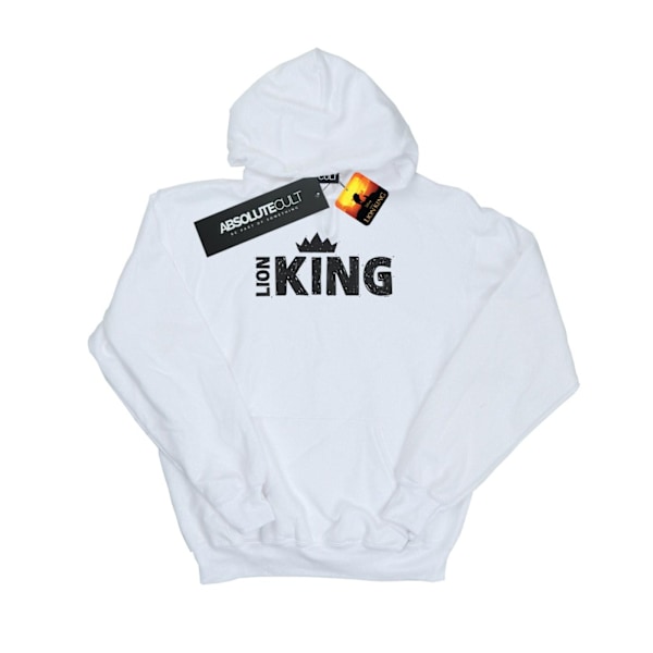 Disney Herr The Lion King Film Crown Hoodie L Vit White L