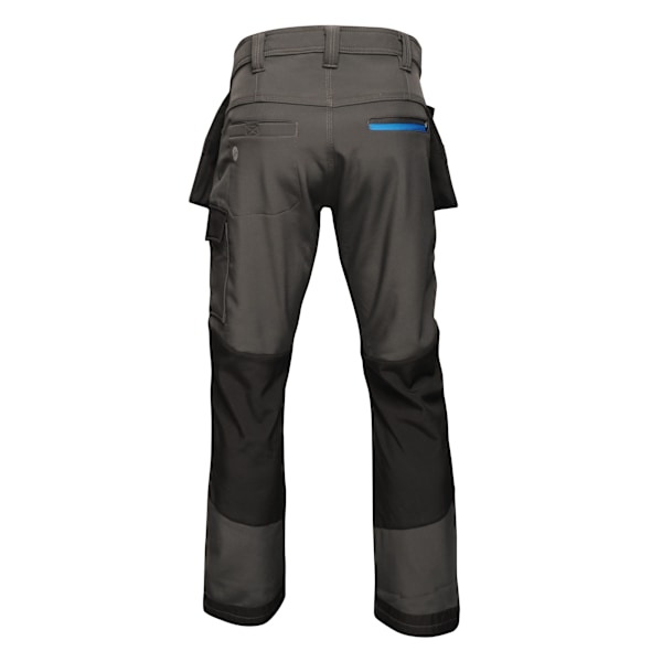 Regatta Herr Strategic Softshell Arbetsbyxor 38R Ash Ash 38R