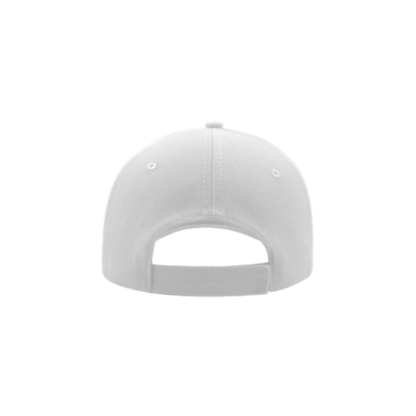 Atlantis Liberty Six borstad bomull 6 panel keps One Size Vit White One Size