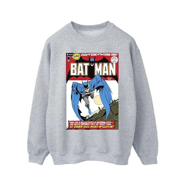 DC Comics Herr Löpartröja Batman Cover Sweatshirt M Sports Grey Sports Grey M