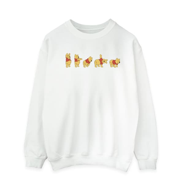 Disney Winnie The Pooh Stretch Sweatshirt M Vit White M