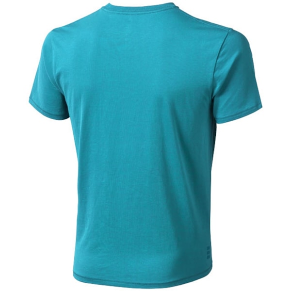 Elevate Nanaimo T-shirt med kort ärm för män, XL, Aqua Aqua XL