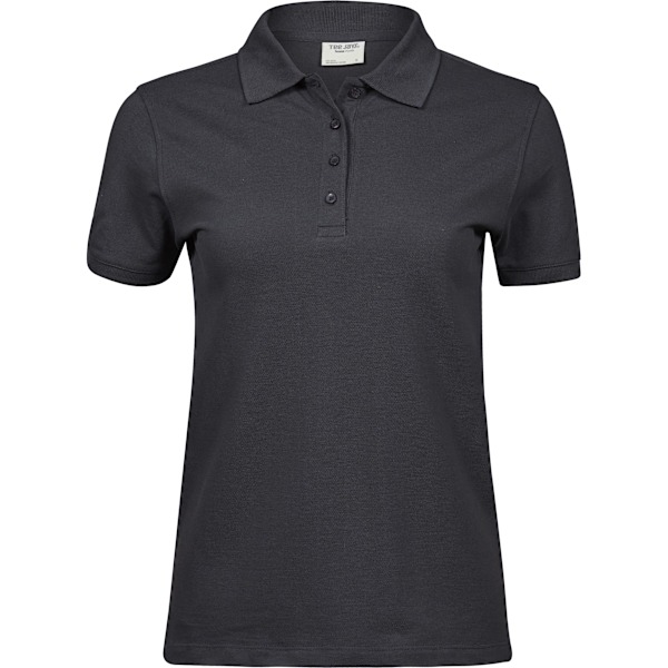 Tee Jays Dam/Dam Heavy Cotton Pique Polo XL Dark Gr Dark Grey XL