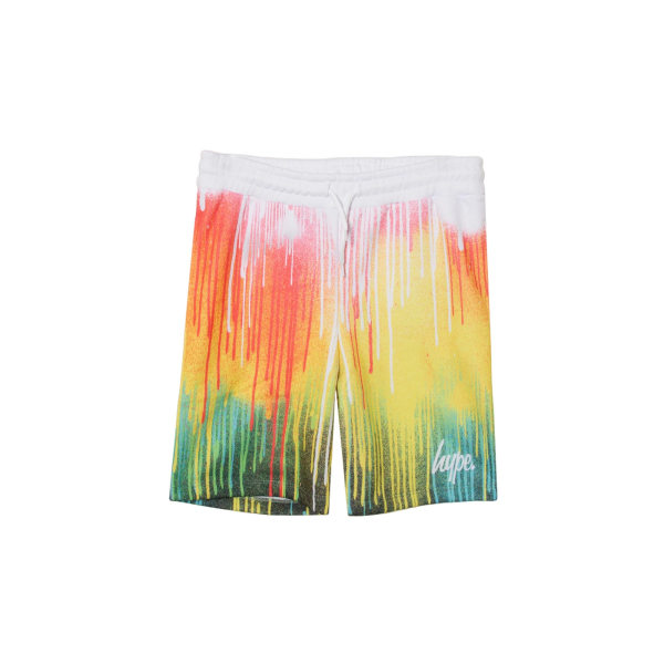 Hype Boys Bright Drip Shorts 7-8 år Flerfärgad Multicoloured 7-8 Years