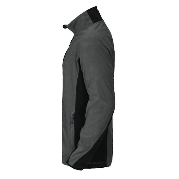 Projob Herr Microfleece Jacka 4XL Grå Grey 4XL