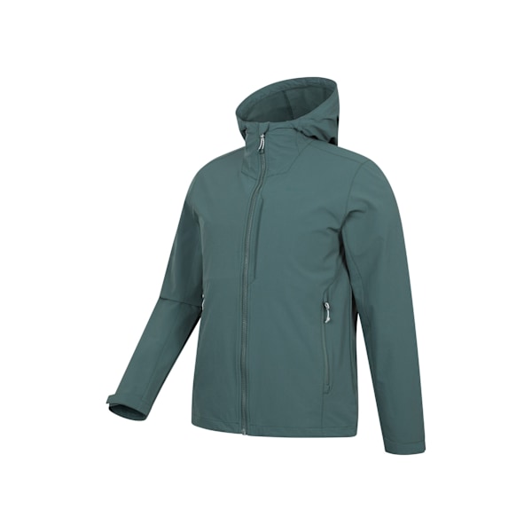 Mountain Warehouse Retreat Packable Soft Shell Jacka Herr 4XL Green 4XL