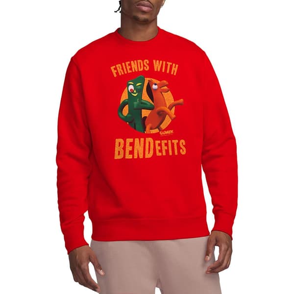 Gumby Unisex Vuxen Bendefits Tröja M Röd Red M