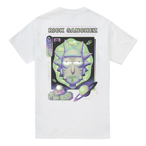 Rick And Morty T-shirt för män S Vit White S