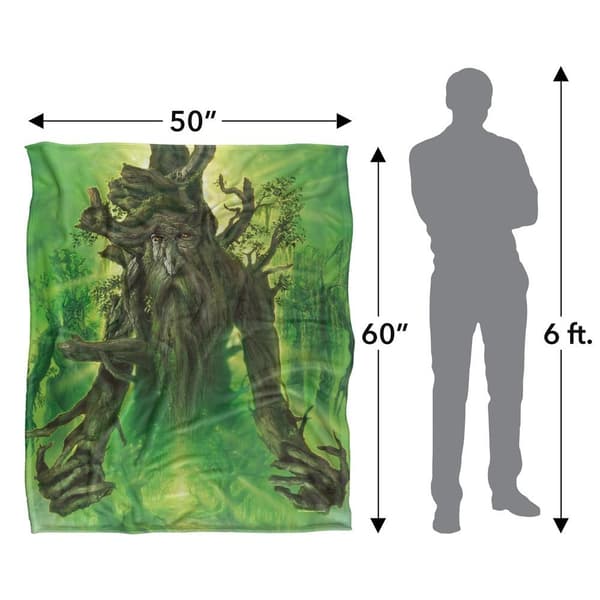 Sagan om ringen Treebeard Filt One Size Flerfärgad Multicoloured One Size