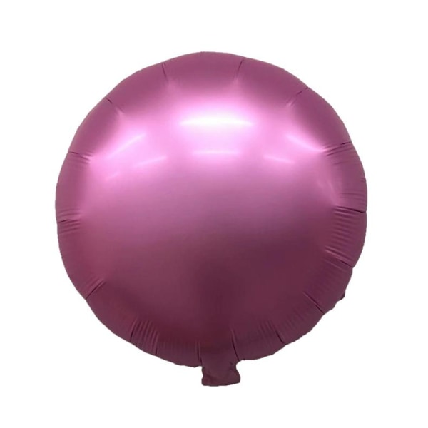 Realmax rund folieballong (förpackning med 10) One Size Rosa Pink One Size
