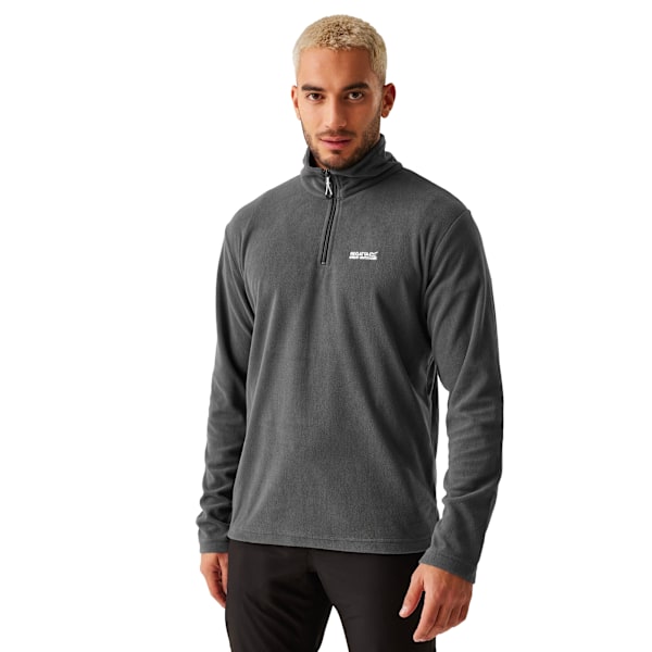 Regatta Great Outdoors Herr Thompson Halv Zip Fleece Topp 4XL Järn Iron 4XL