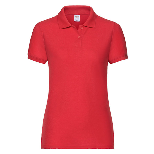 Fruit of the Loom Dam/Dam Lady Fit 65/35 Poloskjorta L Röd Red L