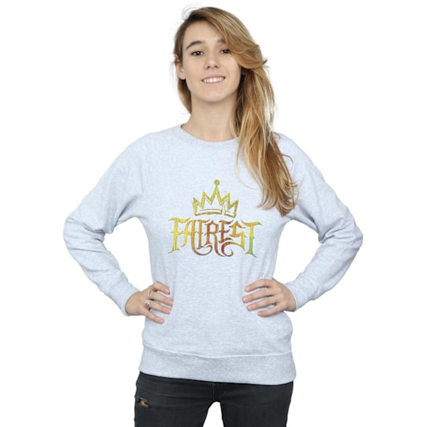 Disney Dam/Kvinnor The Descendants Fairest Guld Sweatshirt XL Sports Grey XL