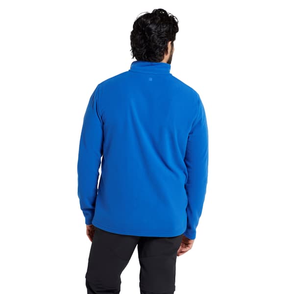 Mountain Warehouse Herr Camber II Halv Zip Fleecetröja 3XL Blå Blue 3XL