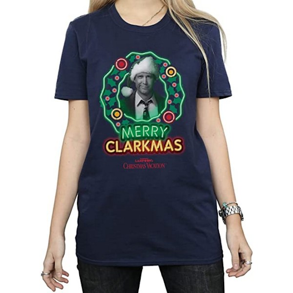National Lampoon's Christmas Vacation Damkläder/Dam Greyscale C Navy Blue M