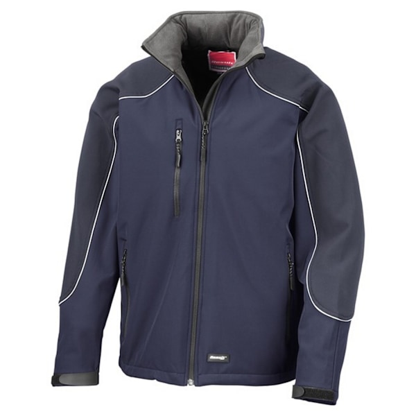 WORK-GUARD by Result Unisex Vuxen Ice Fell Huvförsedd Mjuk Skal Ja Navy S