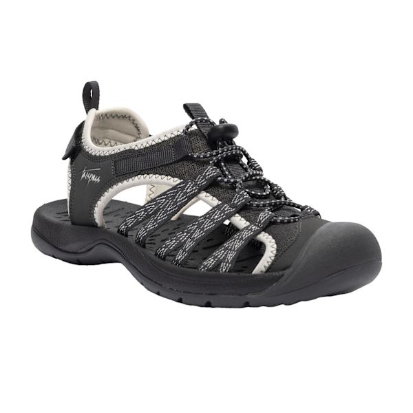Trespass Dam/Dam Brontie Aktiva Sandaler 3 UK Kolgrå Charcoal 3 UK