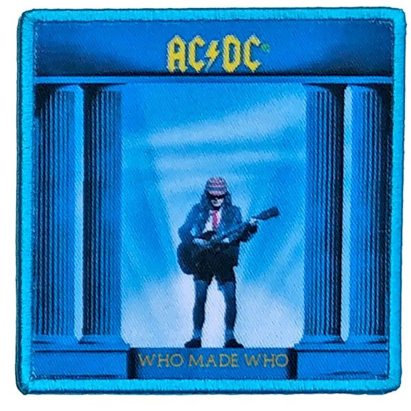 AC/DC Who Made Who Album Strykjärnsmärke One Size Blå Blue One Size