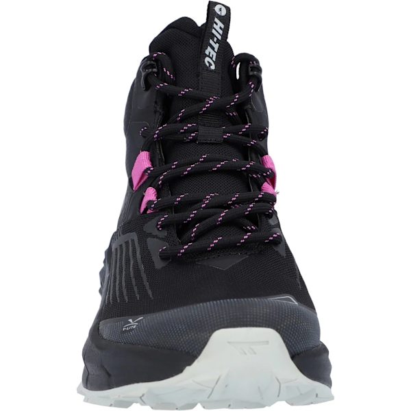 Hi-Tec Mens Fuse Trail Vattentäta Mid Cut Tränare 7 UK Svart/C Black/Cool Grey/Cyclamen 7 UK