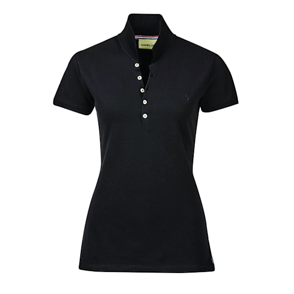 Dublin Womens/Ladies Lily Cap Sleeve Polo L Svart Black L