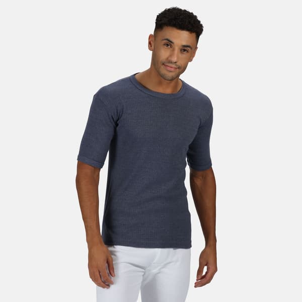 Regatta Professional Termisk Kortärmad Underställströja för Män Denim Blue XL