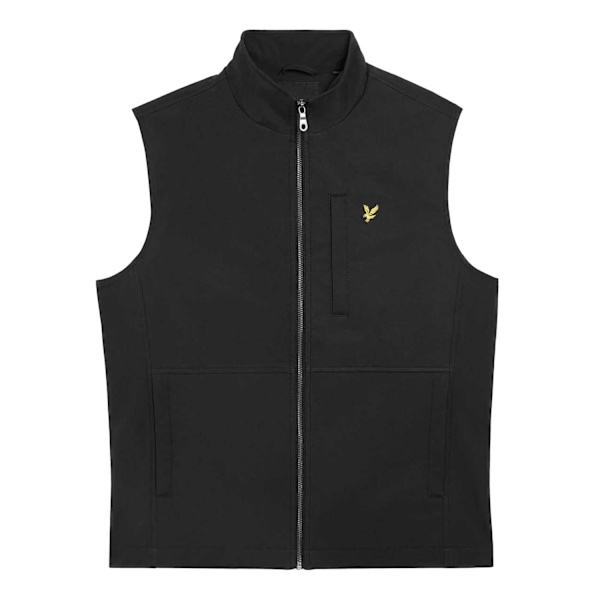 Lyle & Scott Herr Softshell Lättviktsväst S Svart Black S