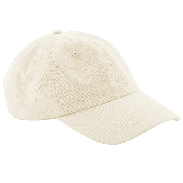 Beechfield Unisex Lågprofil 6 Panel Dad Cap (2-pack) One S Beige One Size