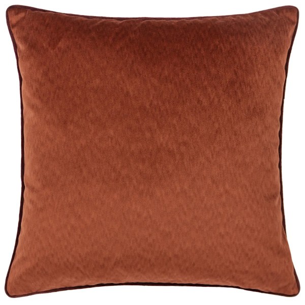 Paoletti Torto Rektangulär Kuddfodral i Sammet 50cm x 50cm Rus Russet/Marsala 50cm x 50cm